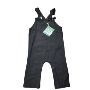 ENTERITO ESTILO LINO GRIS OSCURO BAS NUEVO T6/9M