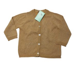 SACO HILO DORADO BRILLO TEDDY BOOM T3/6M