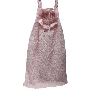 VESTIDO ROSA FLOR ZARA T10 NUEVO