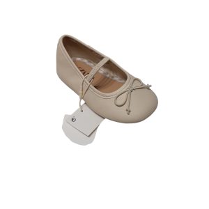 BALERINAS BEIGE MOÑA ZARA T21 NUEVA