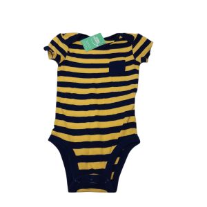 BODY ALG RAYADO AZUL AMARILLO CARTERS T3/6M