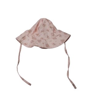 SOMBRERO ROSA FLORES BB