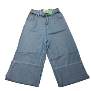 JEAN ANCHO CLARO C CINTO ZARA T10