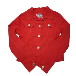 CAMPERA DE JEAN NARANJA ZARA KIDS T9/10