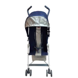 COCHE PARAGUITA MACLAREN AZUL BCO
