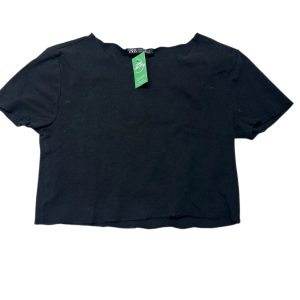 REMERA CORTA NEGRA LISAZARA TM T16 AP