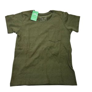 REMERA ALG VERDE BOLSILLO POIM T3