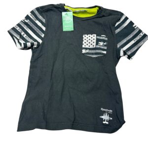 REMERA ALG GRIS MANGAS RAYAS BCAS BOLSILLO SIN MARCA T2 AP GT
