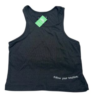 MUSCULOSA NEGRA FOLLOW YOUR INTUITION ERIKA WERNER TS AP