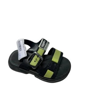 SANDALIAS NEGR VERDE HAPPY FASHION T23