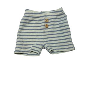 SHORT ALG BCO RAYAS CELESTE BOTONES PAPPOLINO T9M