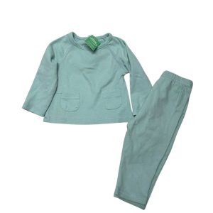 CONJ BUZO PANT ALG CELESTE H&G T6/9M