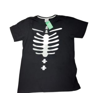 REMERA NEGRA COSTILLAS ACCESSORIES T11/12