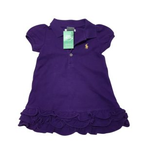 VESTIDO PIQUE CUELLO VIOLETA RALPH T6M