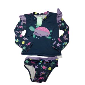 REMERA LICRA PLAYA AZUL TORTUGAS KUKIE T1 Y BIKINI