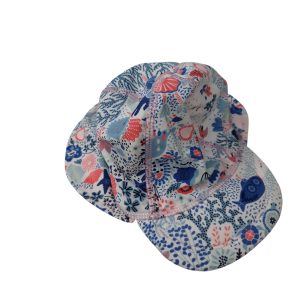 GORRO LICRA BCO SUBMARINO AZUL FLORES SACKS BB