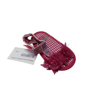 SANDALIAS FUCSIA NACARADO FLORES BB