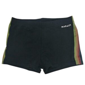 SHORT LICRA BAÑO ESTILO SUNGA NEGRO RAY COLORES NABAIJI T10/12 AP