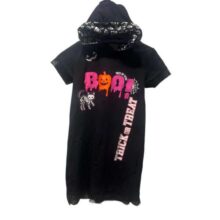 VESTIDO NEGRO BOO FLUO FUZARKA T11/12
