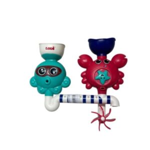 JUEGO CANGREJO Y PULPO PARA DUCHA