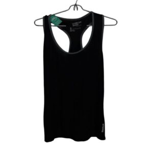 MUSCULOSA DEPORTIVA NEGRO GRIS REEBOK T S