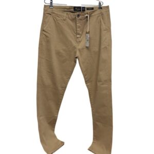 PANTALON GABARDINA BEIGE BENSON AND THOMAS W34 L 32 T34 NUEVO