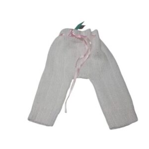 PANTALON LANITA BCO CINTA BB ROSA T6M APROX
