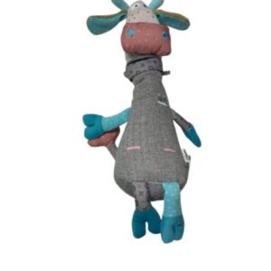 JIRAFA DE TELA SONAJERO STORKI 40CM