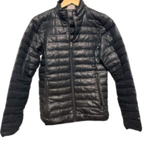 CAMPERA NYLON INFLADA NEGRA COLUMBIA T S FRZ BORDES DET MARCA